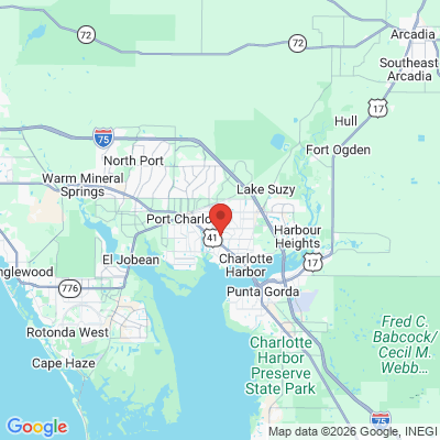 Map to  office in Port Charlotte, FL