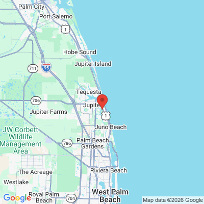 Map to  office in Jupiter, FL