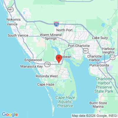 Map to  office in Port Charlotte, FL