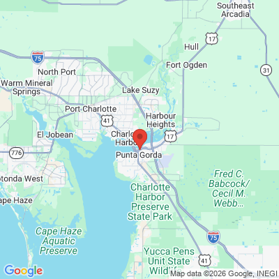Map to  office in Punta Gorda, FL