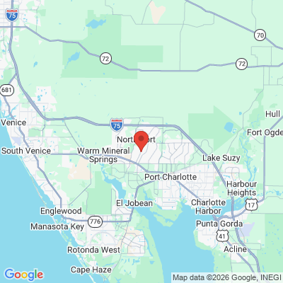 Map to  office in North Port, FL