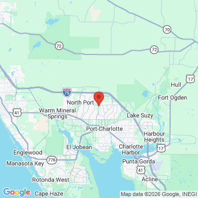Map to  office in North Port, FL