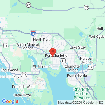 Map to Smile Design Toledo Blade office in Port Charlotte, FL