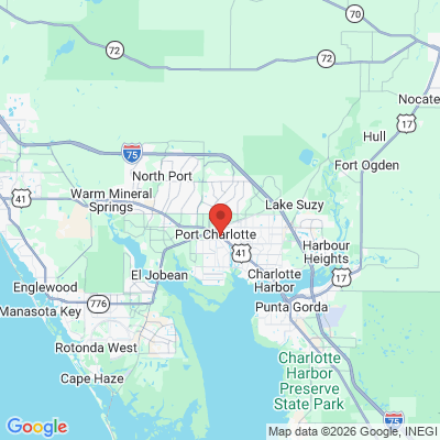 Map to  office in Port Charlotte, FL