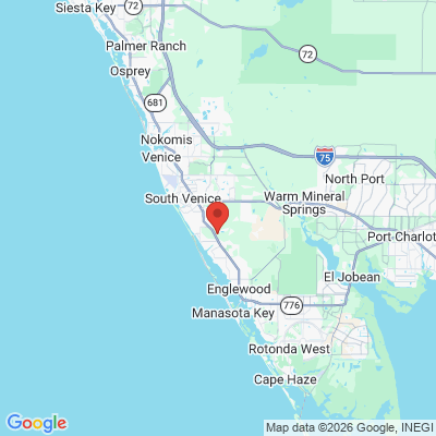 Map to  office in Englewood, FL