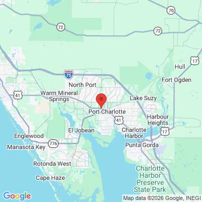 Map to  office in Port Charlotte, FL