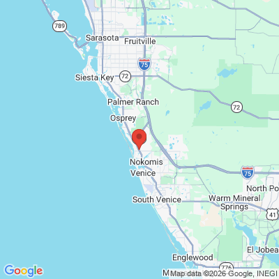 Map to  office in Nokomis, FL