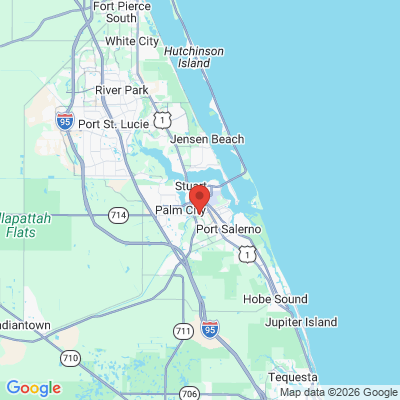 Map to  office in Stuart, FL