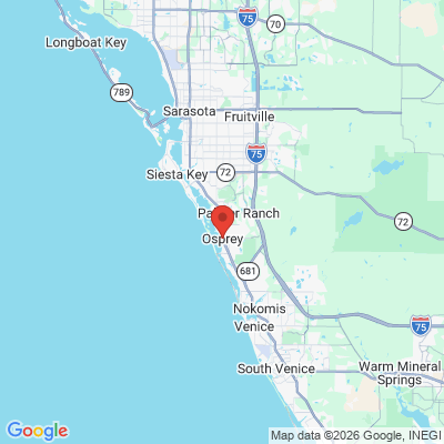 Map to  office in Osprey, FL