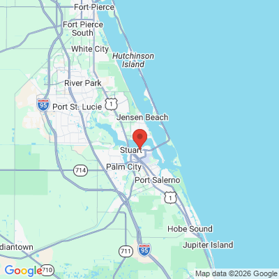 Map to  office in Stuart, FL