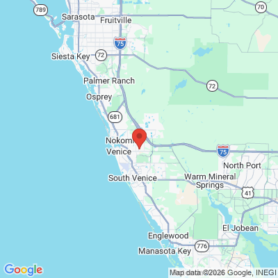 Map to  office in Venice, FL