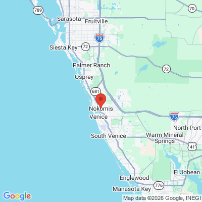 Map to  office in Nokomis, FL