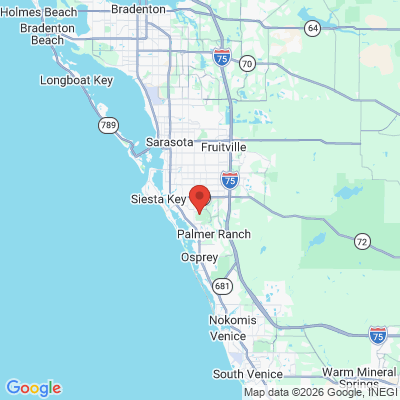 Map to  office in Sarasota, FL
