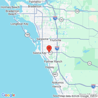 Map to  office in Sarasota, FL