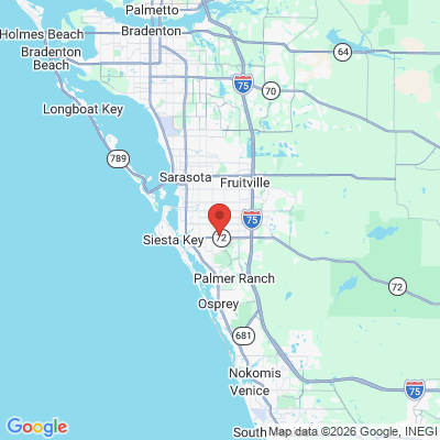 Map to  office in Sarasota, FL