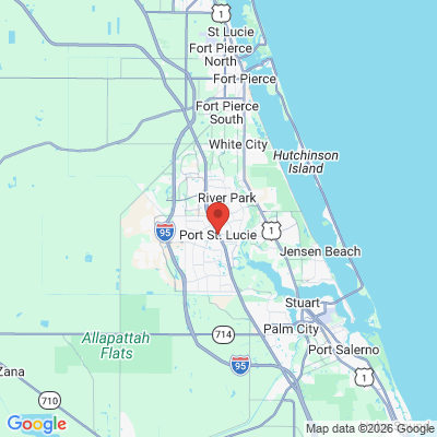 Map to  office in Port Saint Lucie, FL