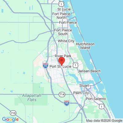 Map to  office in Port Saint Lucie, FL