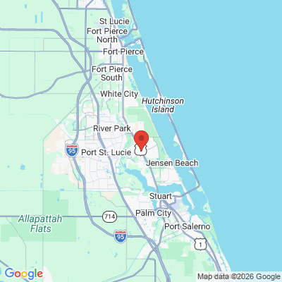 Map to  office in Port Saint Lucie, FL