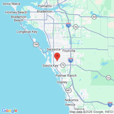 Map to  office in Sarasota, FL
