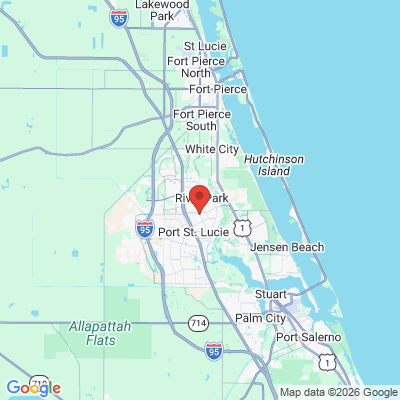 Map to  office in Port Saint Lucie, FL