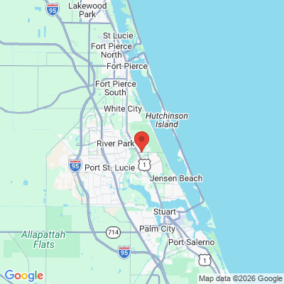 Map to  office in Port Saint Lucie, FL