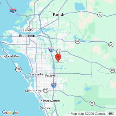 Map to  office in Sarasota, FL