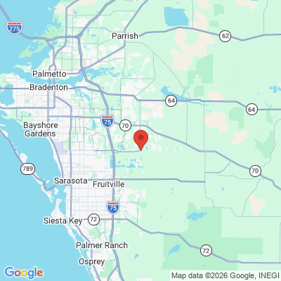 Map to  office in Bradenton, FL