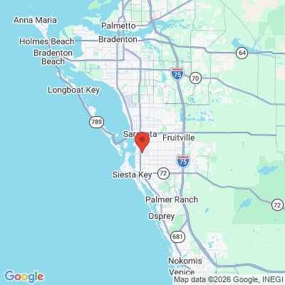 Map to  office in Sarasota, FL