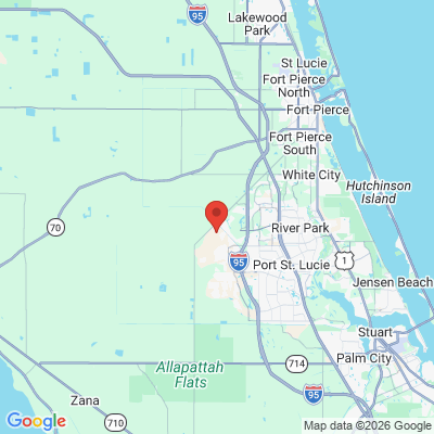Map to  office in Port Saint Lucie, FL