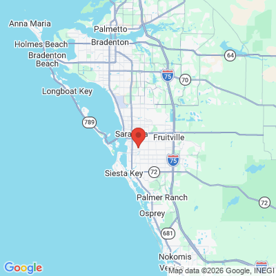 Map to  office in Sarasota, FL