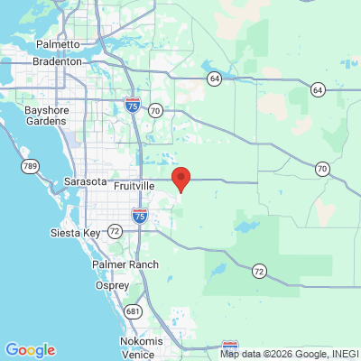 Map to  office in Sarasota, FL