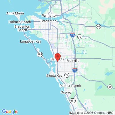 Map to  office in Sarasota, FL