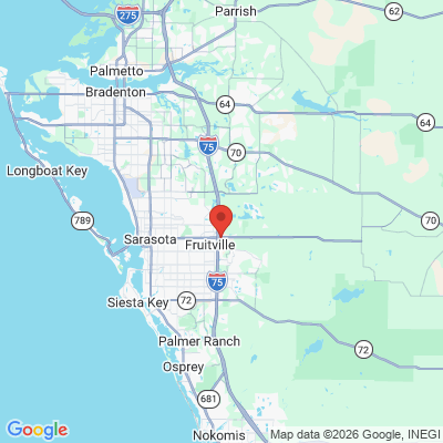 Map to  office in Sarasota, FL