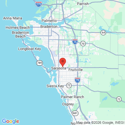 Map to  office in Sarasota, FL