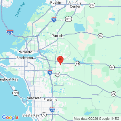 Map to  office in Bradenton, FL