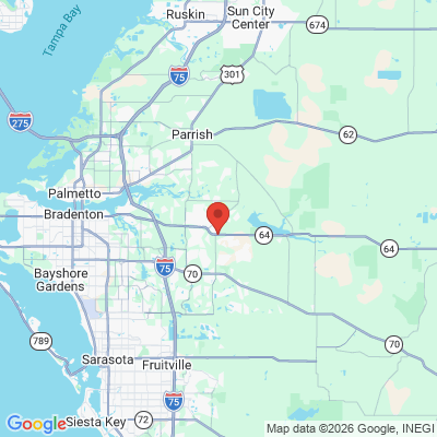 Map to  office in Lakewood Ranch, FL