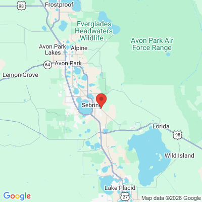Map to  office in Sebring, FL