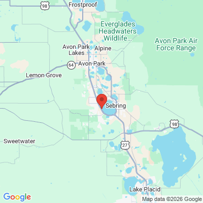 Map to  office in Sebring, FL