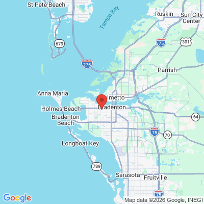 Map to  office in Bradenton, FL