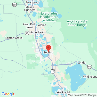 Map to  office in Sebring, FL