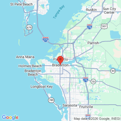 Map to  office in Bradenton, FL