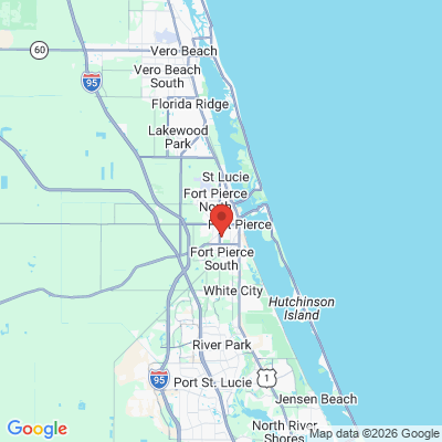 Map to  office in Fort Pierce, FL