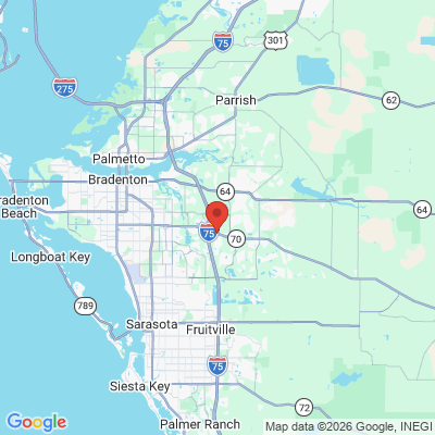 Map to  office in Bradenton, FL