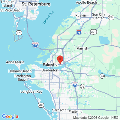 Map to  office in Ellenton, FL