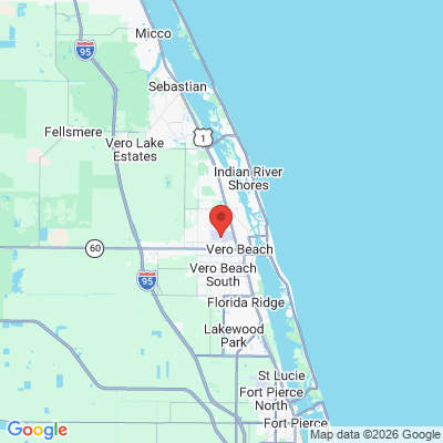 Map to  office in Vero Beach, FL
