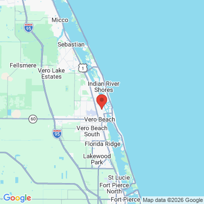 Map to  office in Vero Beach, FL