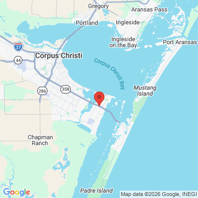 Map to  office in Corpus Christi, TX