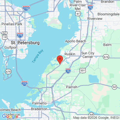 Map to  office in Sun City, FL