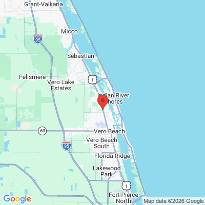 Map to  office in Vero Beach, FL