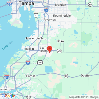Map to  office in Wimauma, FL